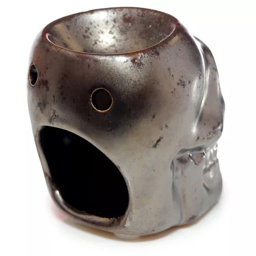 Aromalámpa, Kerámia - Koponya Alakú - 8cm - Eden