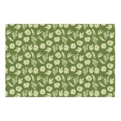   Jurassic World papír asztalterítő, 180x120 cm, zöld mintás