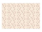 Egér mintás papír terítő, 180x120 cm, bézs