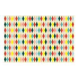 Papír terítő Gyémántok, mix, 180 x 120 cm