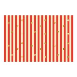 Papír terítő Csillagok és csíkok, mix, 180 x 120 cm