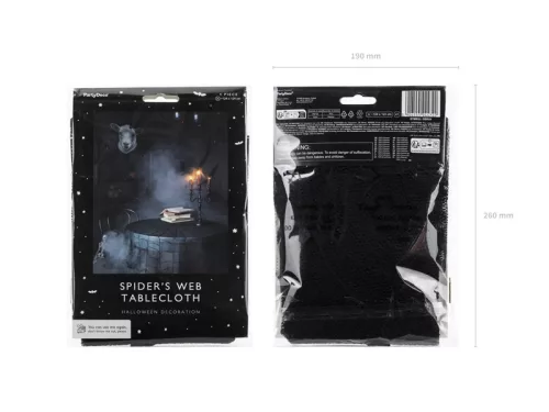 Pókhálós terítő, 124 cm
