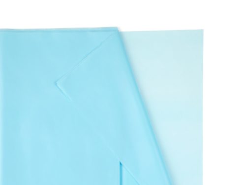 Világoskék asztalterítő 137x183 cm szintetikus anyagból