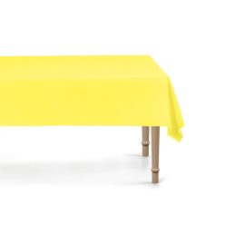   Sárga asztalterítő, 137x183 cm, időtálló szintetikus anyag