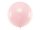 Kerek ballon 1 m, pasztell halvány rózsaszín