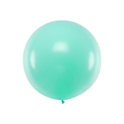 Körballon 1m, pasztell világos menta