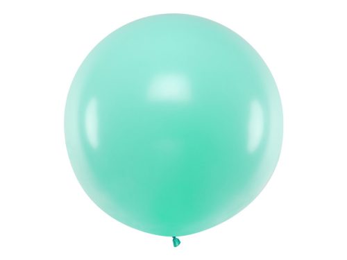 Körballon 1m, pasztell világos menta