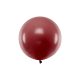 Round Balloon 60cm, Pastel Burgundy