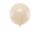 Kerek léggömb 60 cm, nude színű