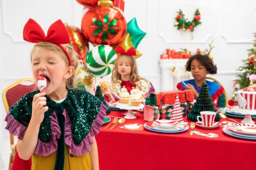 Hajpánt masni, piros, 18x21cm