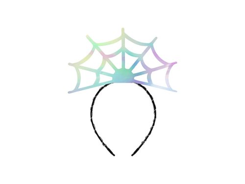 Pókháló fejpánt, 21x23 cm, mix