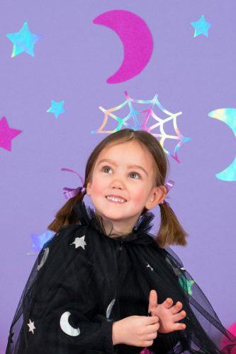 Pókháló fejpánt, 21x23 cm, mix