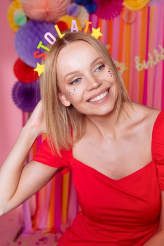 Boldog születésnapot fejpánt, mix