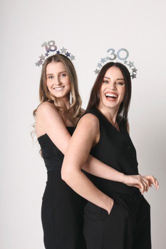 Fejpánt Stars 30-al, ezüst