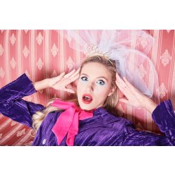 Menyasszony fejpánt, arany