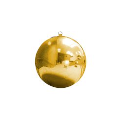 Inflatable Mirror Ball, gold, approx. 60 cm