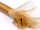 Organza Glittery, arany, 0,36 x 9 m (1 db / 9 lm)