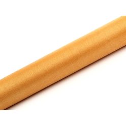 Organza hó, arany, 0,36 x 9 m (1 db / 9 lm)