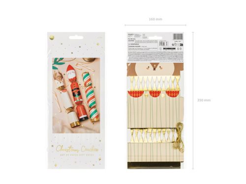 Ajándékdobozok Cukorka, 32 cm, mix (1 db / 3 db)