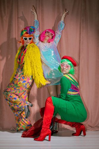 Kleopátra paróka, neon rózsaszín