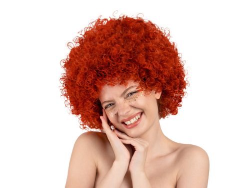 Afro paróka, gyömbér