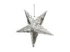 Összecsukható Pinata - Star, 68x68x30cm, ezüst