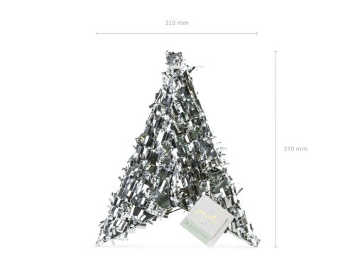 Összecsukható Pinata - Star, 68x68x30cm, ezüst