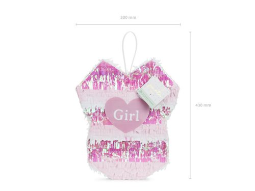 Összecsukható Pinata - Fiú vagy Lány gyerek body, 30x35x8cm