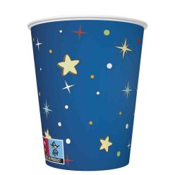 Űr Rockets&Aliens papír pohár 8 db-os 250 ml
