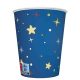Űr Rockets&Aliens papír pohár 8 db-os 250 ml