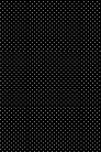 Fekete White Dots papír asztalterítő 120x180 cm