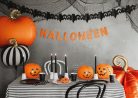 LED Light Up Pumpkin léggömbök, 25cm (1 db / 5 db)