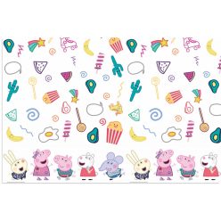 Peppa malac Messy Play műanyag asztalterítő 120x180 cm