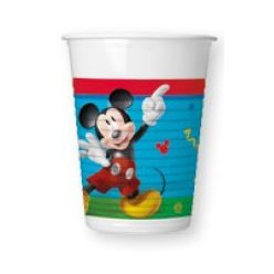 Disney Mickey Rock the House műanyag pohár 8 db-os 200 ml