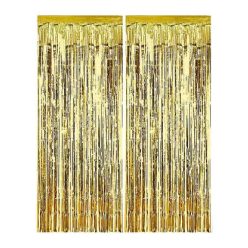 Gold Curtains, Arany ajtónyílásba való függöny 2 m