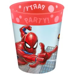   Pókember Crime Fighter micro prémium műanyag pohár 250 ml