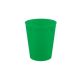 Zöld Bright Green micro prémium műanyag pohár 250 ml