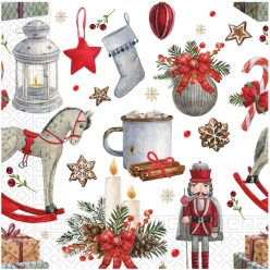 Karácsony Decorations szalvéta 20 db-os 33x33 cm