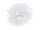 Selyempapír Pompon, fehér, 25 cm
