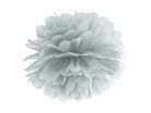 Selyempapír Pompon, ezüst, 35 cm