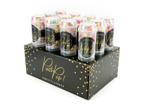 Konfetti push pop, mix