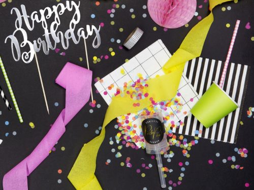 Konfetti push pop, mix