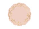 Tányérszőnyegek Ornament, poros rózsaszín, átmérő 35,5 cm (1 db / 6 db)