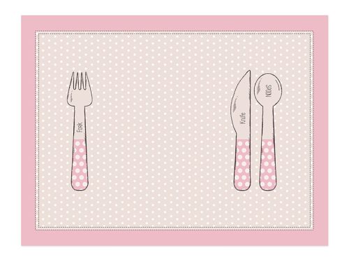 Papír alátétek Édességek, mix, 40 x 30cm (1 db / 6 db.)