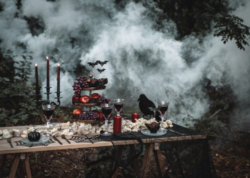 Pókhálós tányérszőnyeg, fekete, 27,5 cm (1 db / 4 db)