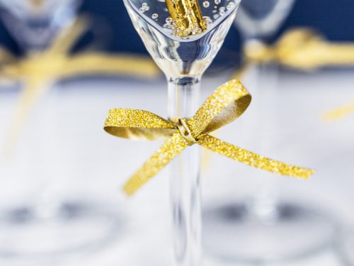 Műanyag szalag, arany, 5mm/225m