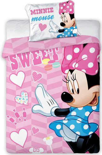 Disney Minnie Sweet gyerek ágyneműhuzat 100×135cm, 40×60 cm