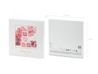 Balloon boxes LOVE, 30x30 cm, white (1 pkt / 4 pc.)