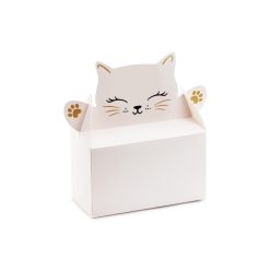 Decorative Cat-Shaped Cake Boxes (1 pkt / 6 pc.)