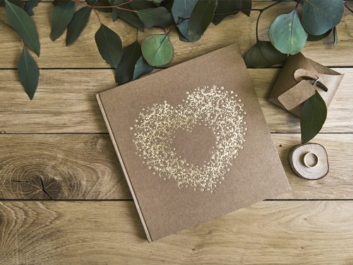 Dobozok címkékkel, 6x6x5,5cm (1 db / 10 db)